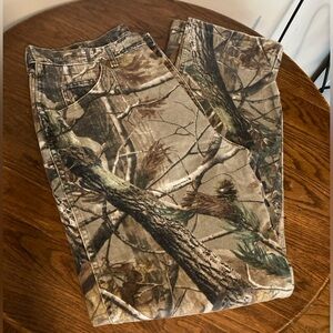 Wrangler Vintage Pro Gear 38x34 Realtree Camouflage Camo Hunting
